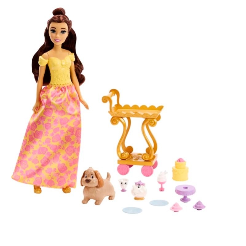 Disney Princess Tea Time Playset with Bella Doll