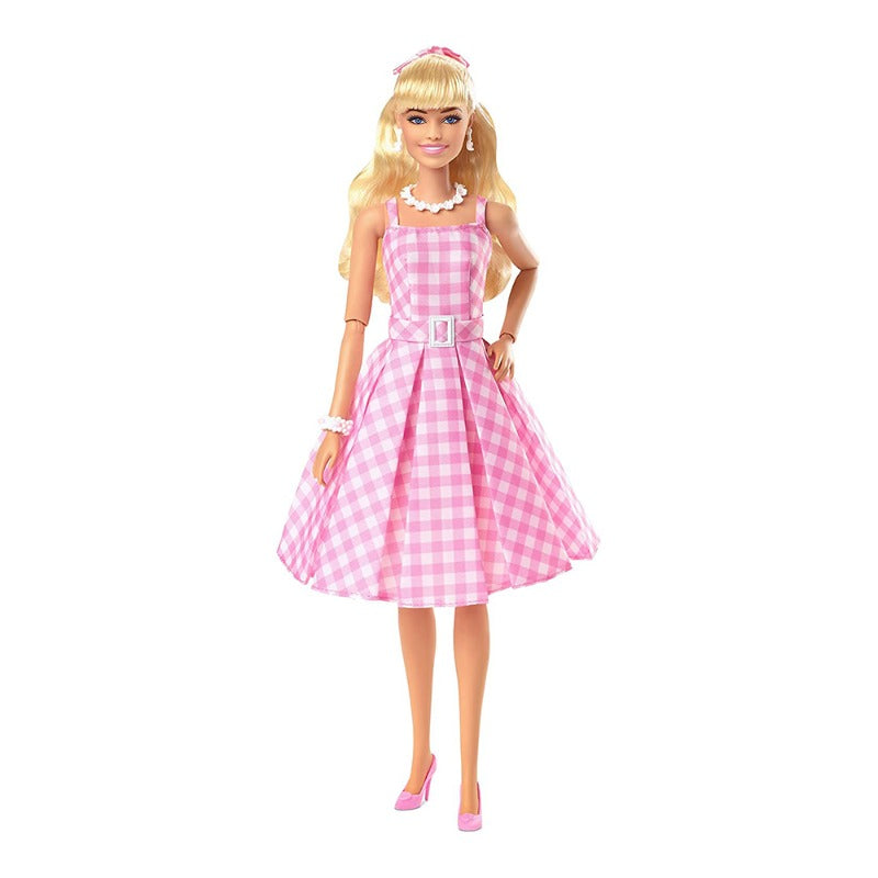Barbie the Movie Margot Robbie Doll in Pink Dress