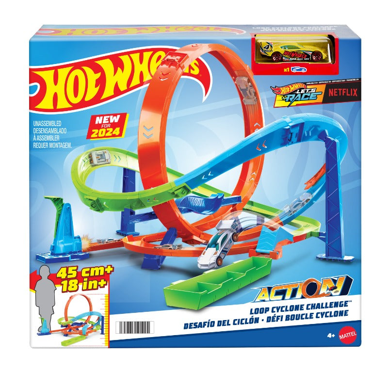 Hot Wheels Motion Ring Hurricane Challenge Track Set 2024