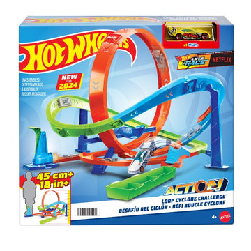 Hot Wheels Motion Ring Hurricane Challenge Track Set 2024