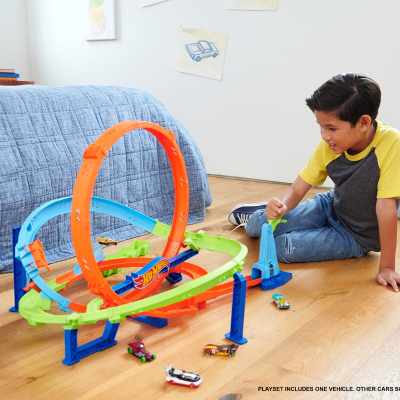 Hot Wheels Motion Ring Hurricane Challenge Track Set 2024