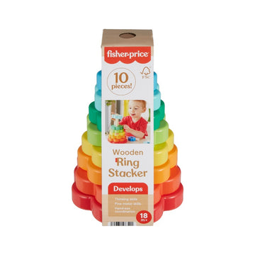 Fisher Price Wood Ring Stacker