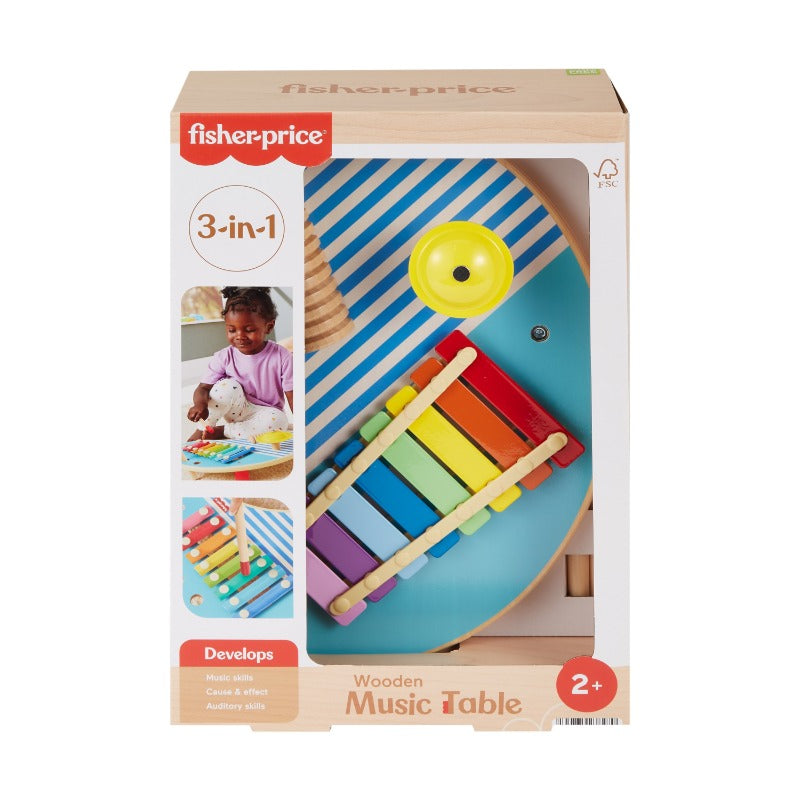 Fisher Price Wood Music Table