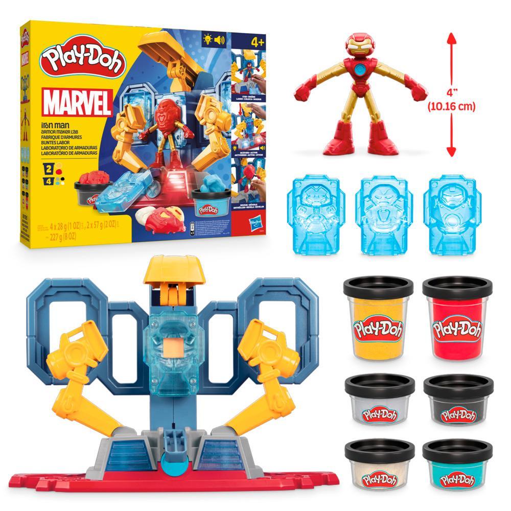 Play-Doh Marvel Iron Man Armor Maker Lab Playset with Iron Man Action Figure