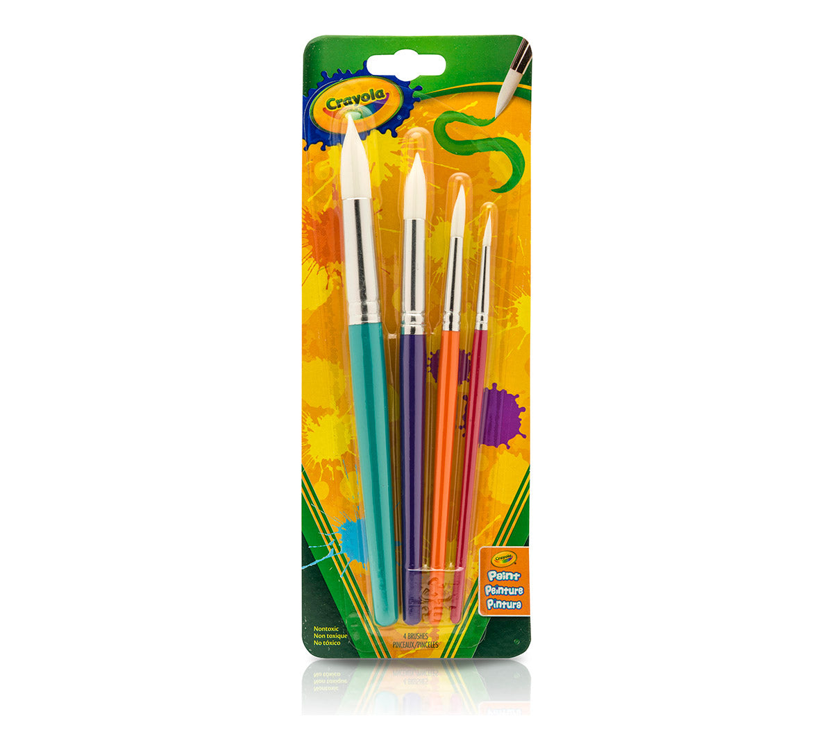 Crayola Round Brush Set - Pack of 4