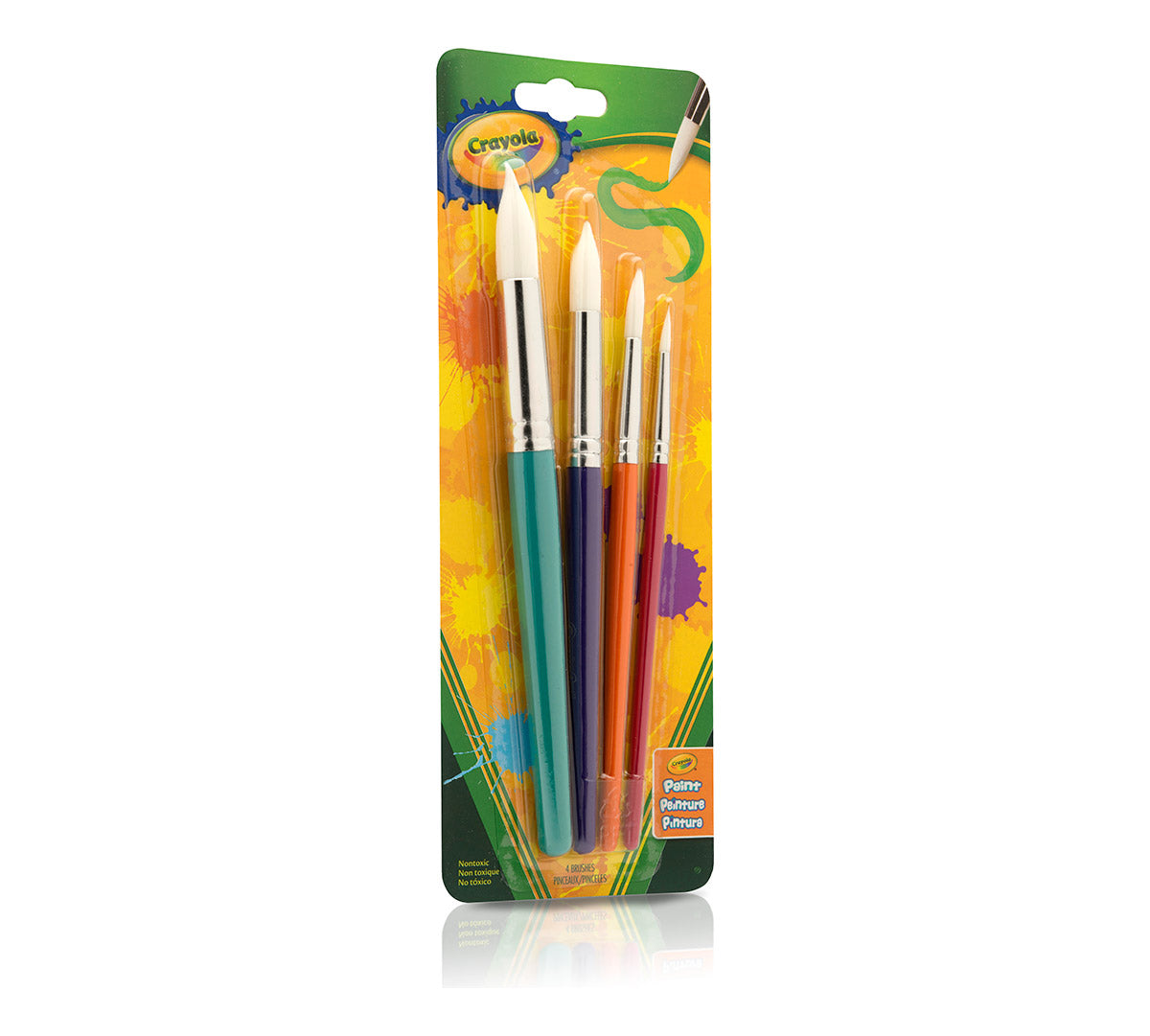 Crayola Round Brush Set - Pack of 4