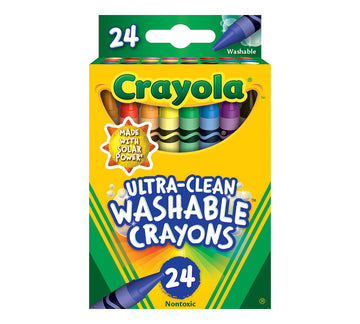 Crayon Ultra-Clean Washable Crayons - 24 Pack