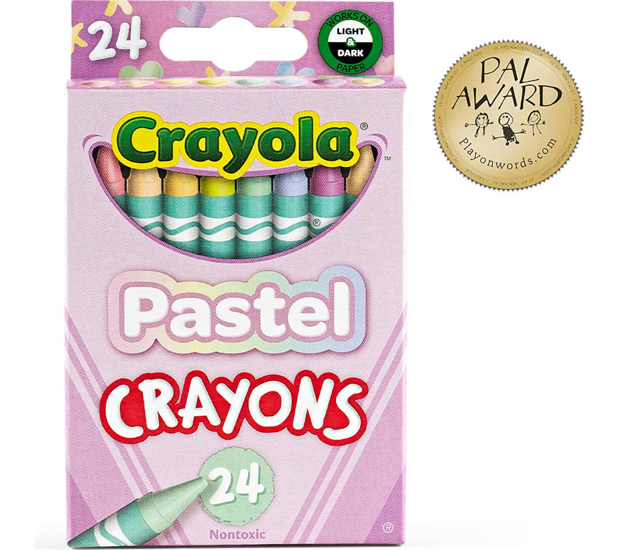 Crayola Pastel Crayons - 24 Pack