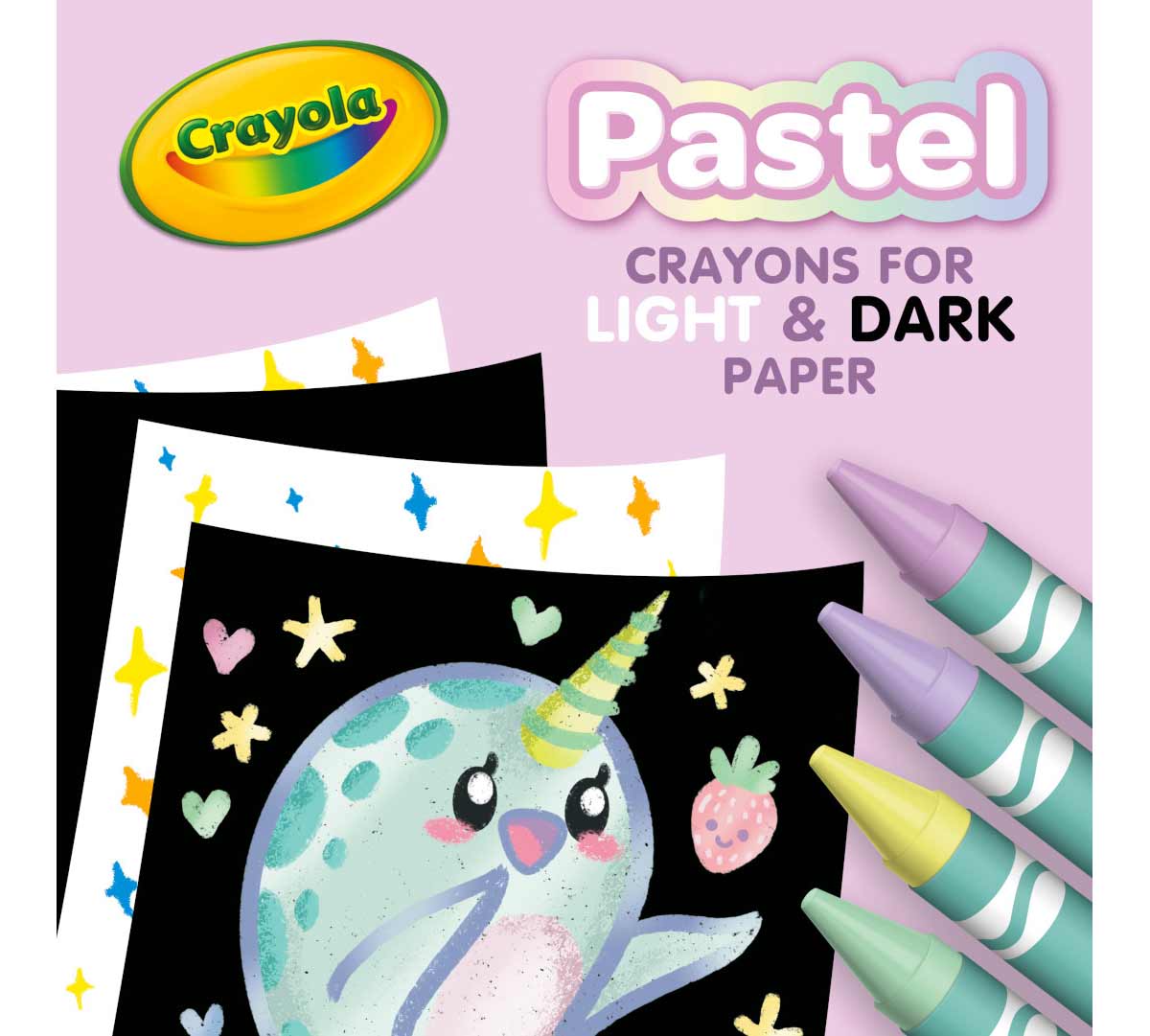 Crayola Pastel Crayons - 24 Pack