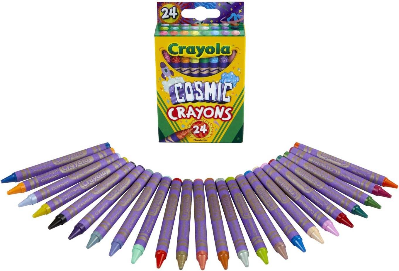Crayola Cosmic Crayons - 24 Pack