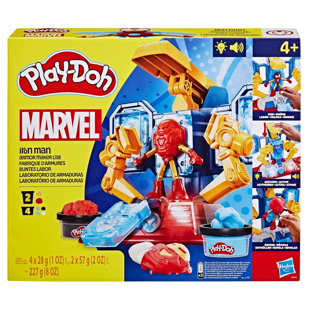 Play-Doh Marvel Iron Man Armor Maker Lab Playset with Iron Man Action Figure