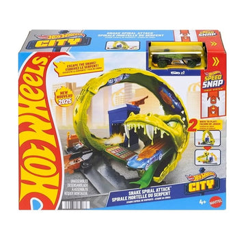 Hot Wheels City Nemesis Snake Strike Attack