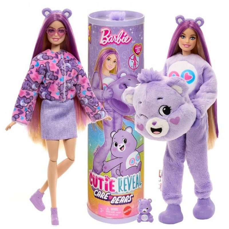 Barbie Cutie Reveal Care Bears Series - Share Bear Blonde