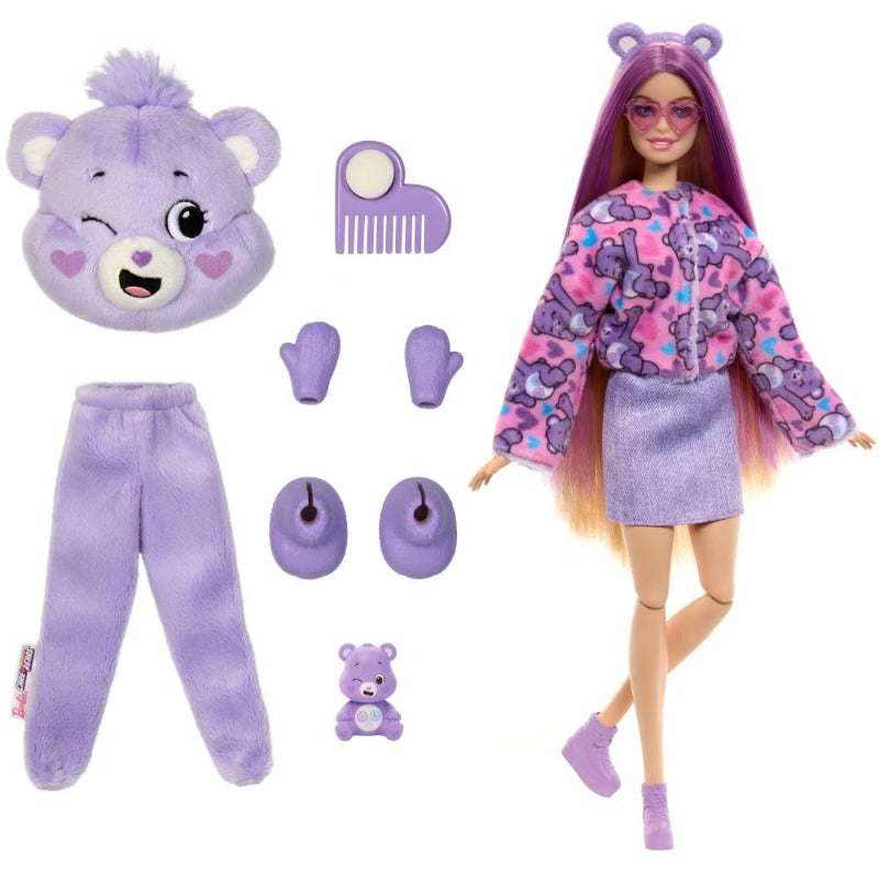 Barbie Cutie Reveal Care Bears Series - Share Bear Blonde