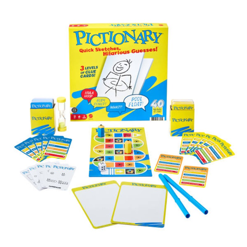Pictionary – Classic Family Drawing & Guessing Game