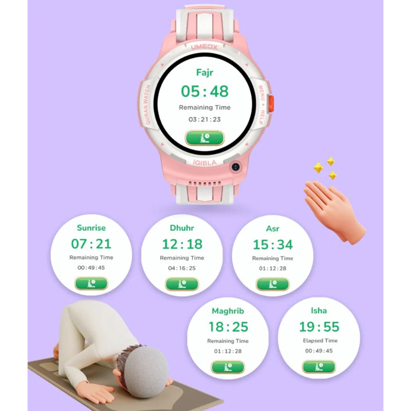 iQIBLA Smart Watch - Pink