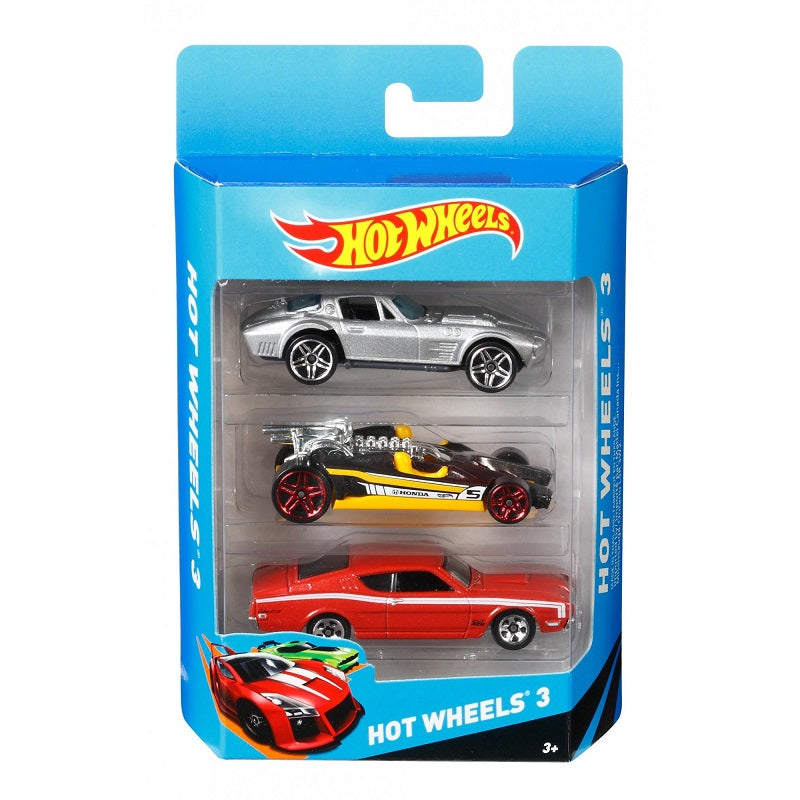 Hot Wheels Car 3 Pcs - Assorted