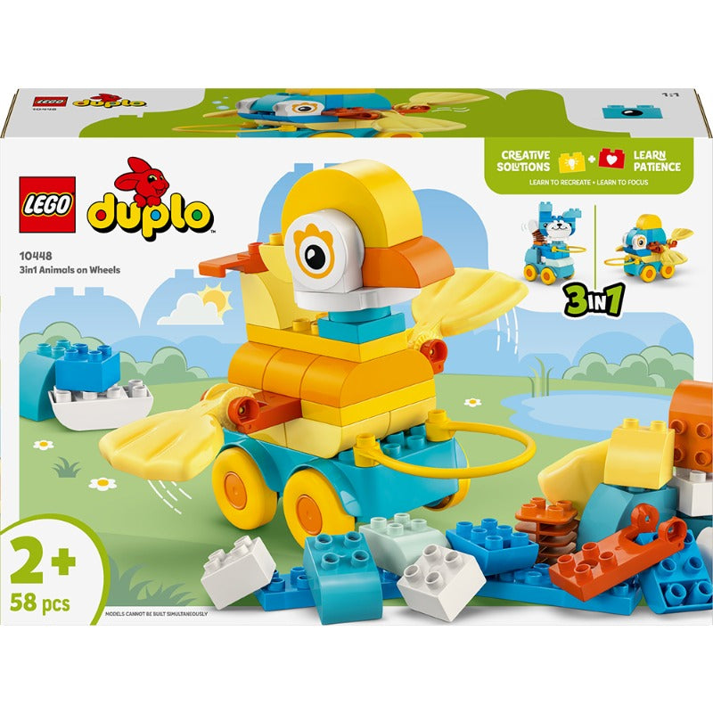 LEGO DUPLO – 3in1 Animals on Wheels