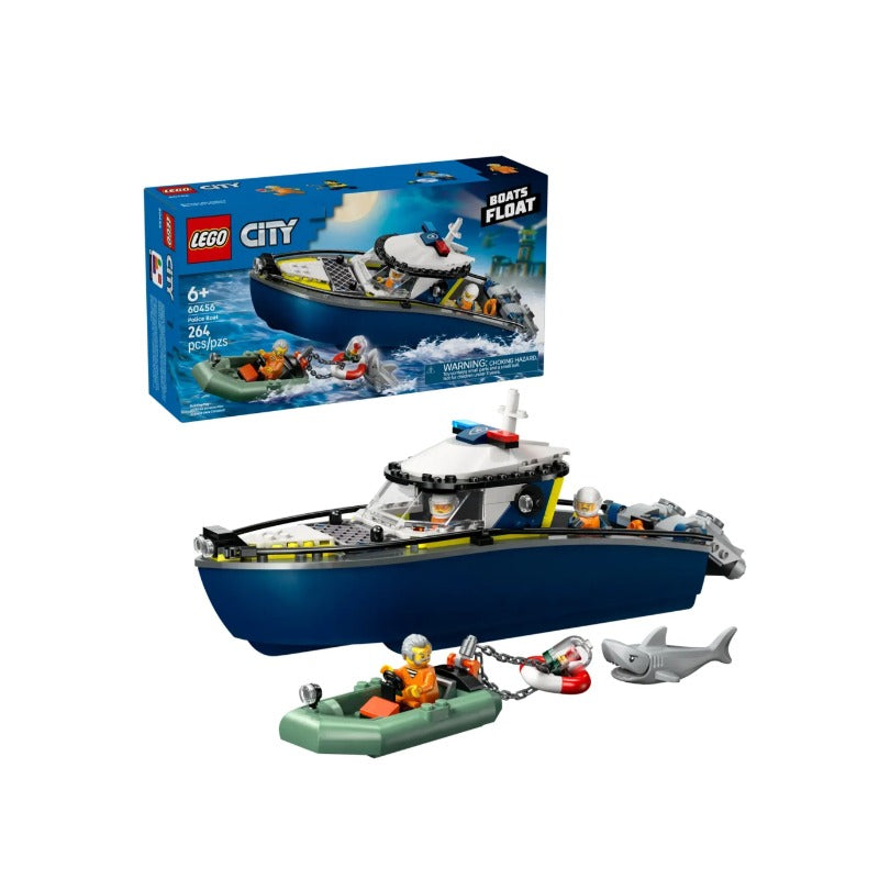 LEGO City Police Boat Chase 60456