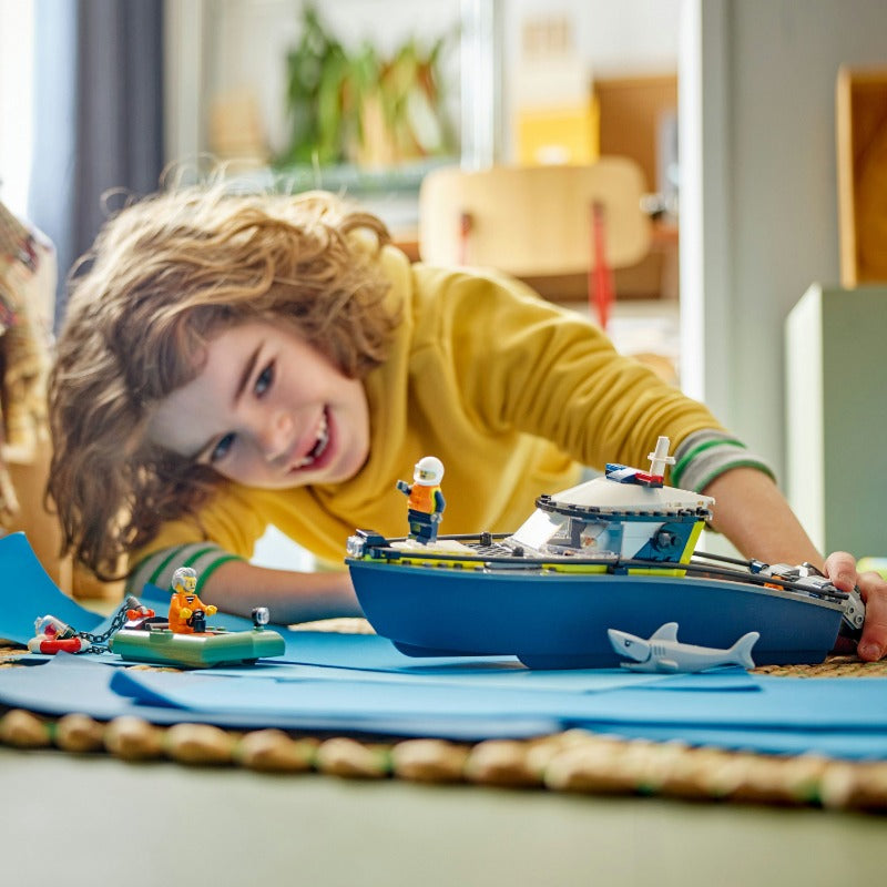 LEGO City Police Boat Chase 60456