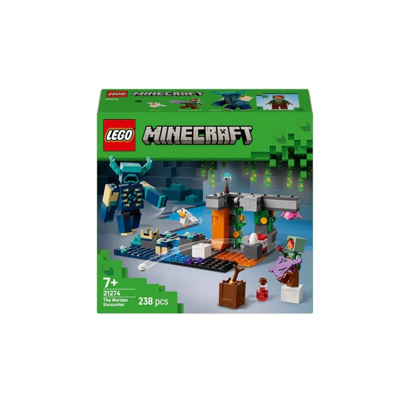 LEGO Minecraft The Warden Encounter Collectible Video Game Merch 21274