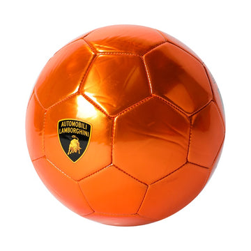 Lamborghini Metallic PVC Football Orange - Size 2
