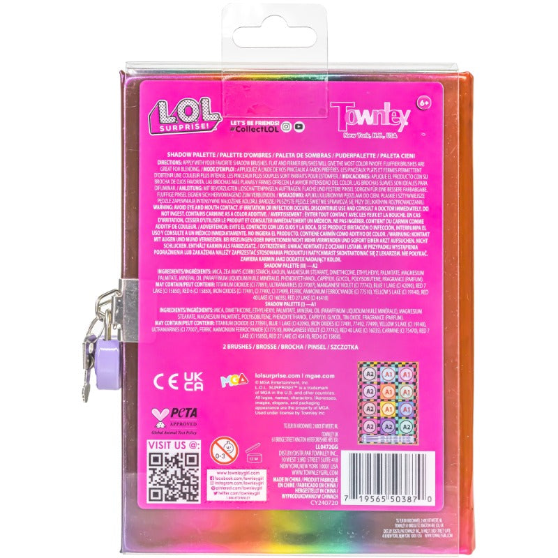 Townley LOL Surprise Eyeshadow Makeup Palette 12 Color