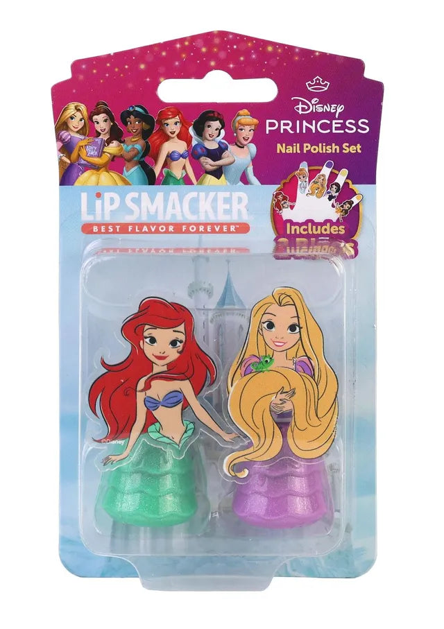 LIP SMACKER PRINCESS NAIL POLISH SET - R&L