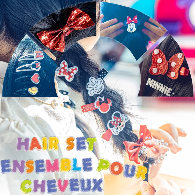 Townley Disney Minnie Mouse Hair Accessory Set