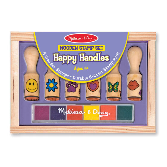 Melissa and Doug Happy Handle Stamp Set