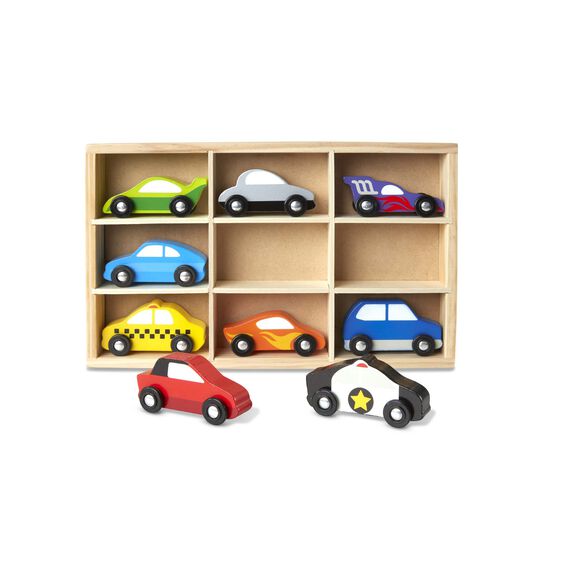 Melissa and Doug Wooden Cars Set