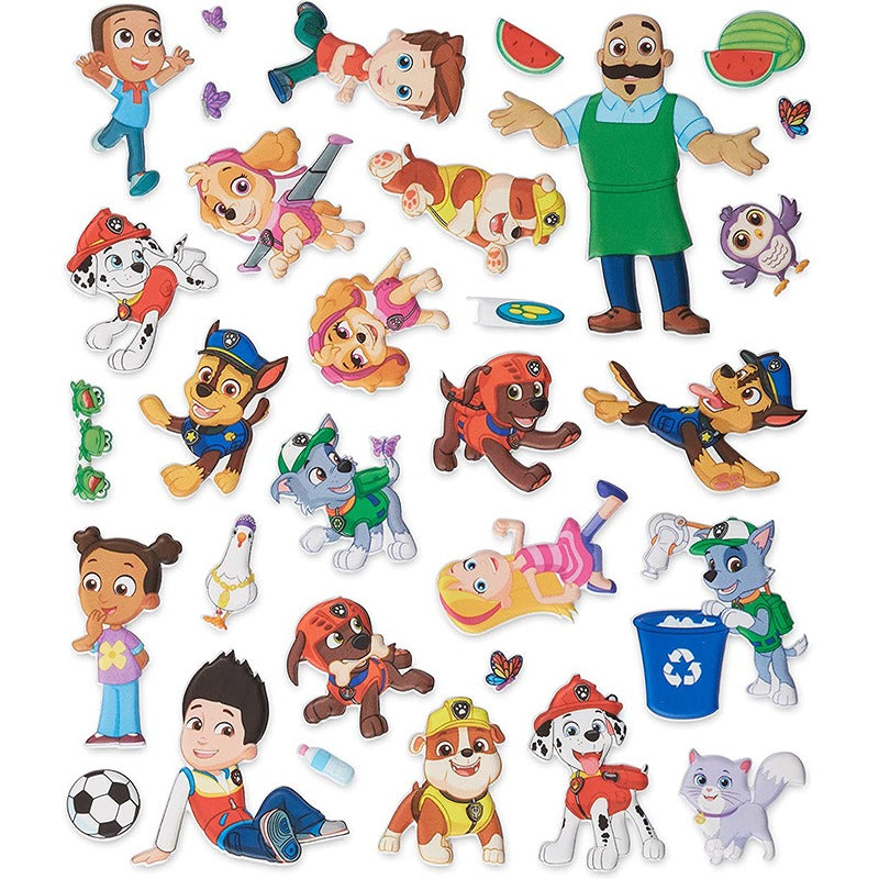 Melissa And Doug Paw Patrol Reusable Puffy Stickers