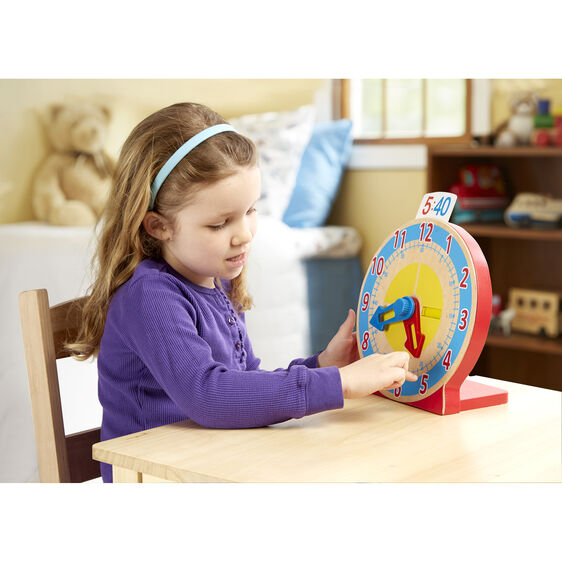 Melissa and Doug Turn And Tell Clock