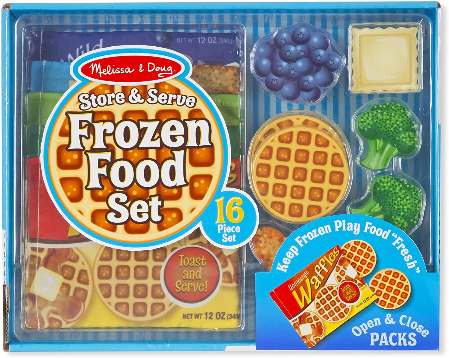 Melissa and Doug Store And Serve Frozen Food Set