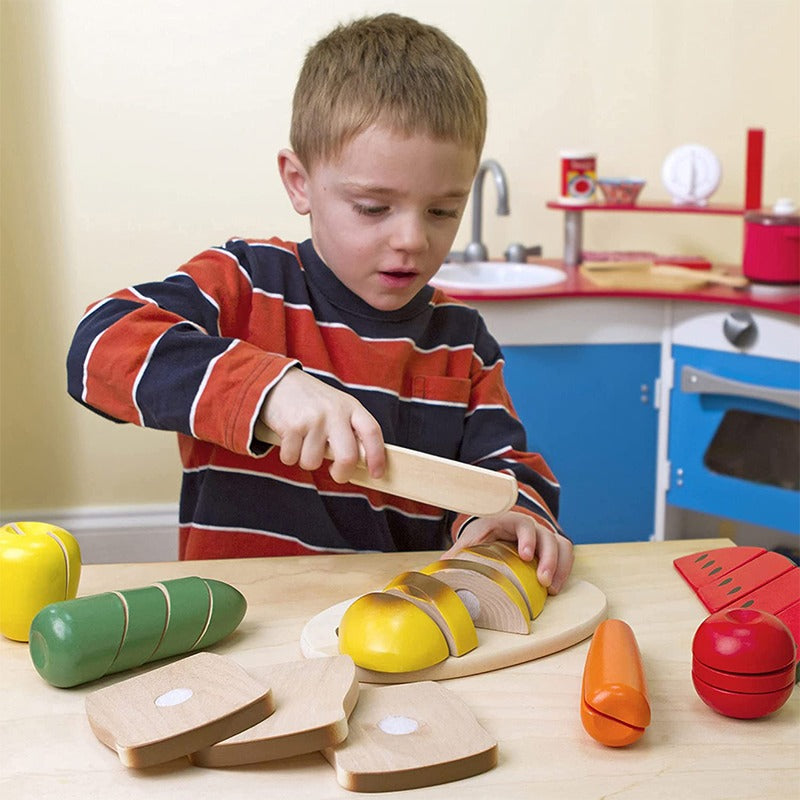 Melissa and Doug Cutting Food
