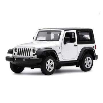 D-Power Jeep Wrangler Diecast - White