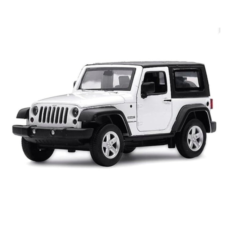 D-Power Jeep Wrangler Diecast - White