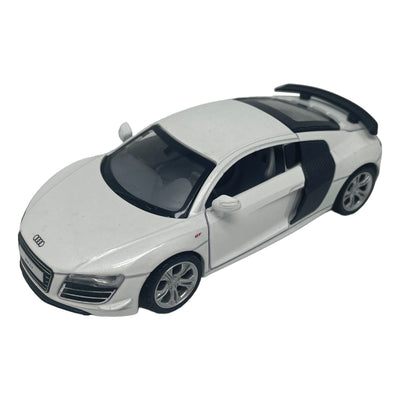 D-Power Audi GT Diecast Car - White