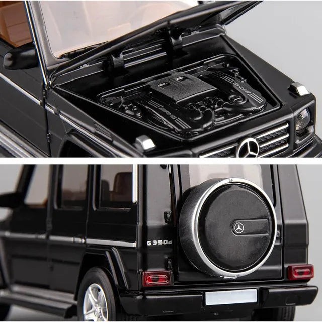 D-Power Jeep Speed Zonic Mercedes-Benz Diecast - Black