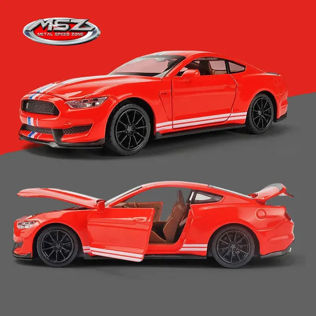D-Power Ford Shelby Diecast Car - Red