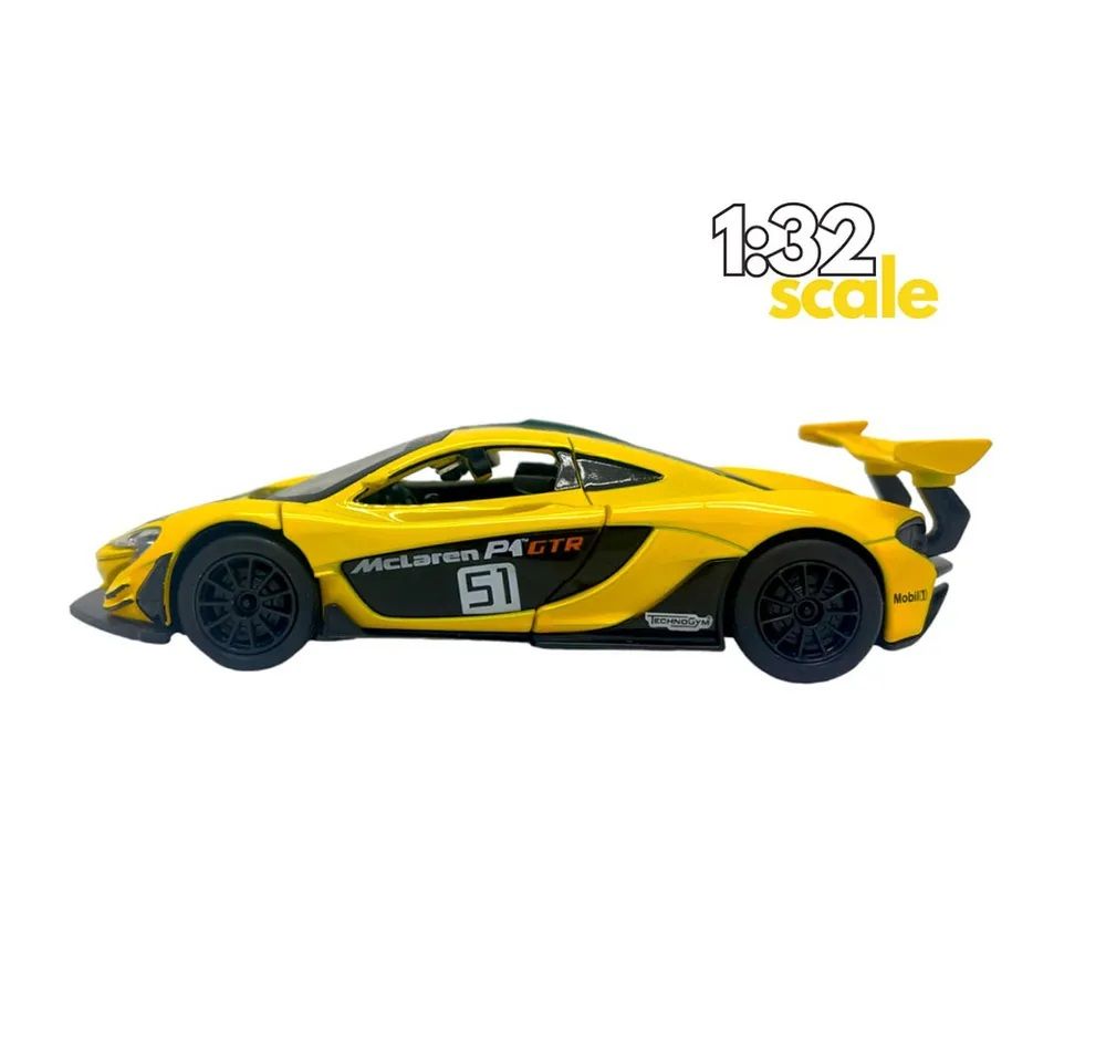 D-Power McLaren Diecast Car - Yellow
