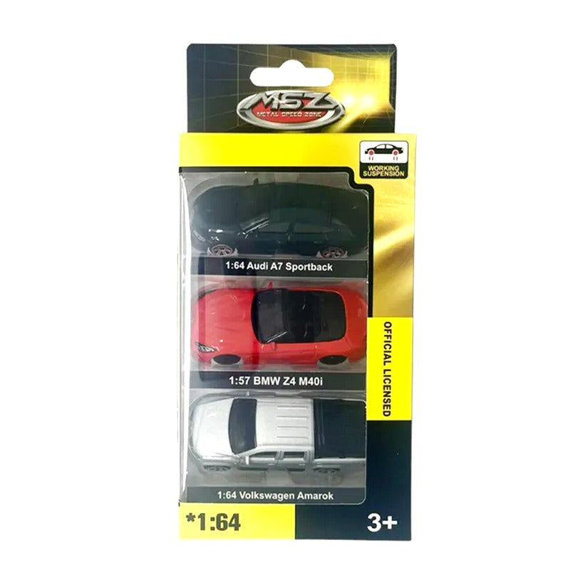 MSZ German Trio Set Car Die-Cast Replica - 3Pcs