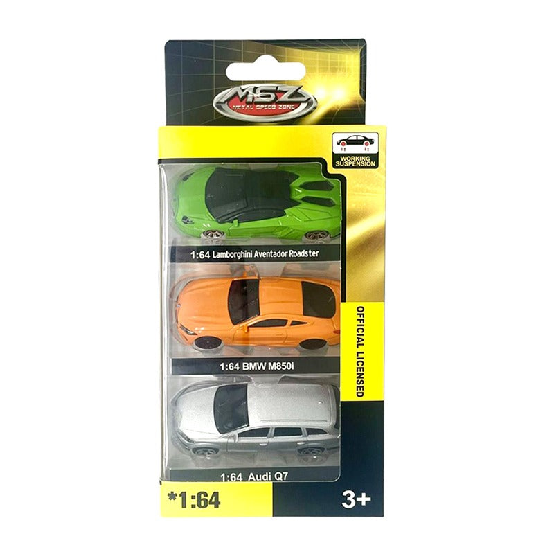 MSZ Prestige Trio Car Die-Cast Replica - 3Pcs