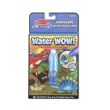 Melissa & Doug On The Go Water Wow! Reusable Water-Reveal Activity Pad – Dinosaurs