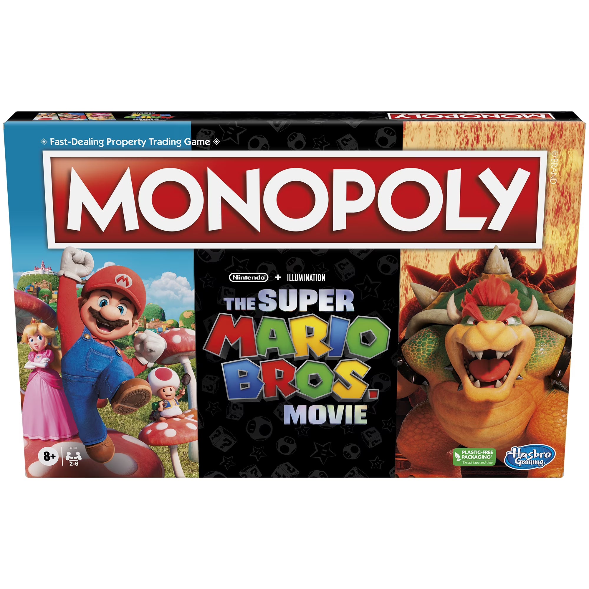 Hasbro Monopoly The Super Mario Bros Movie Edition Kids Board Game