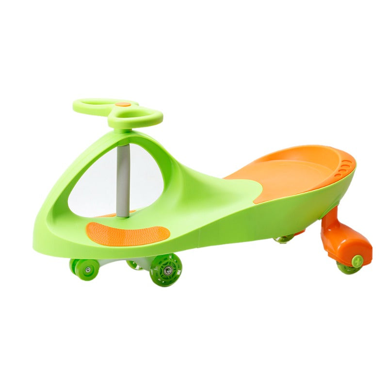 Hetzen Plasma Car with Light - Green and Orange