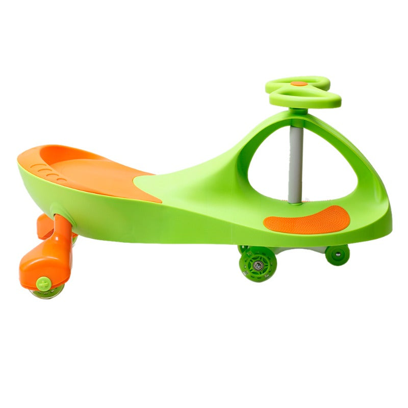 Hetzen Plasma Car with Light - Green and Orange