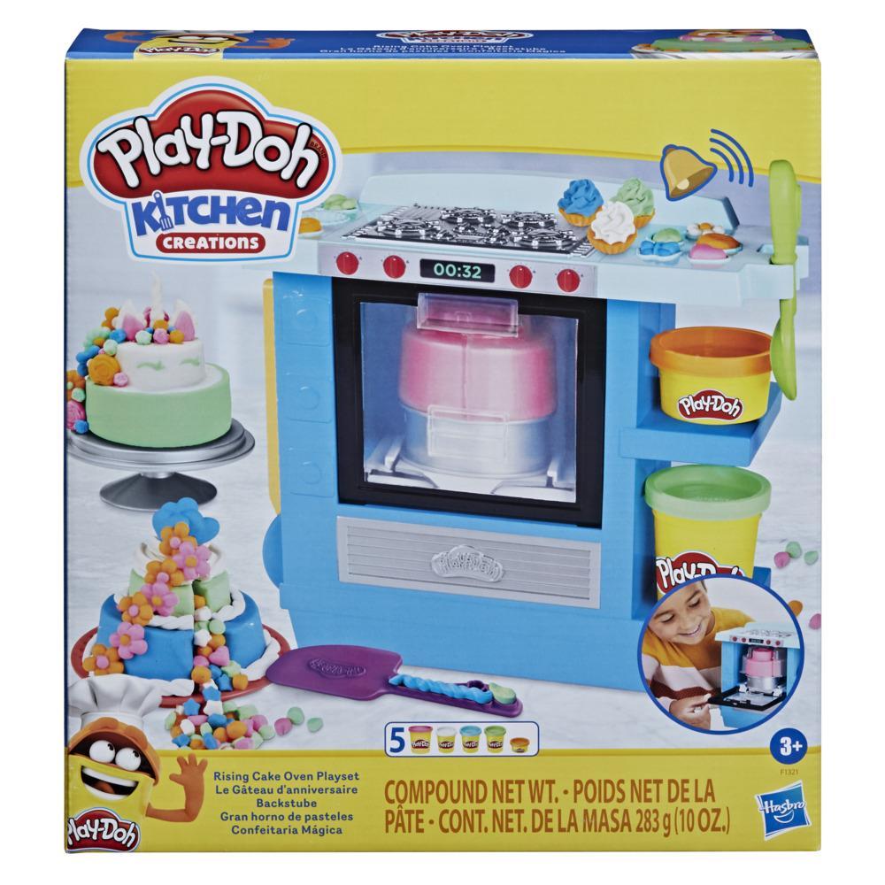 Play-Doh Kitchen Creations Rising Cake Oven Playset with 5 Cans