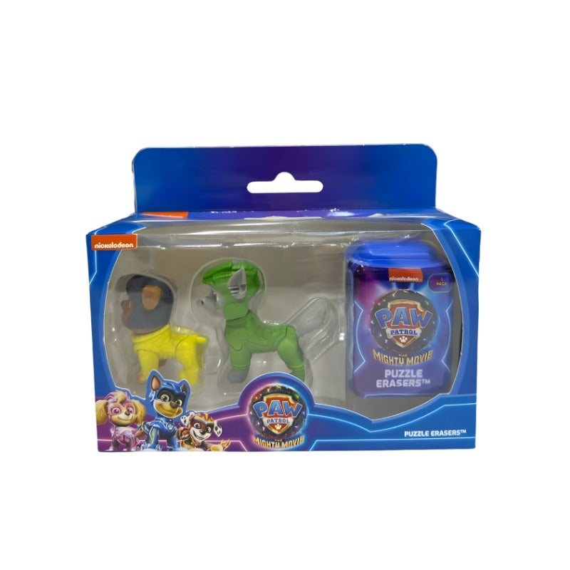 Paw Patrol The Mighty Movie 3D Puzzle Erasers - Assorted