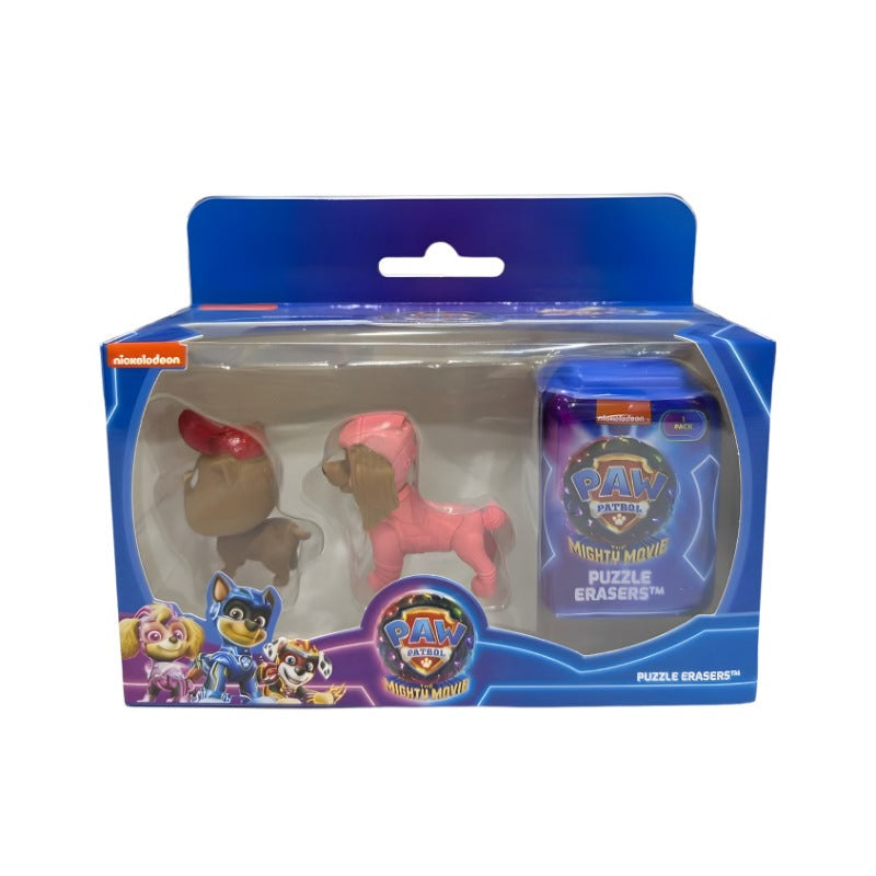 Paw Patrol The Mighty Movie 3D Puzzle Erasers - Assorted